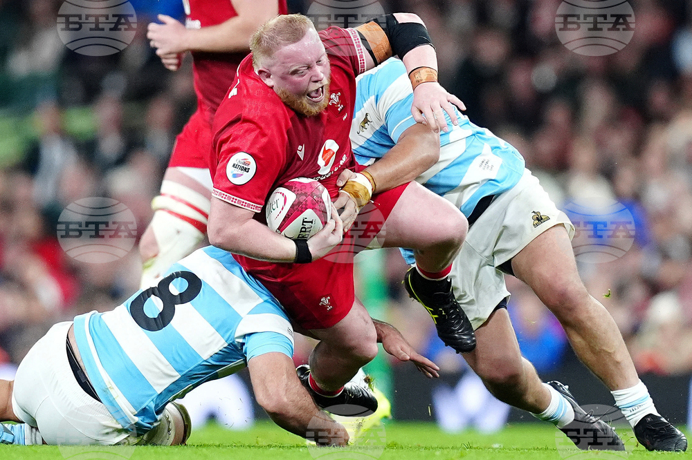 Britain Rugby Wales Argentina