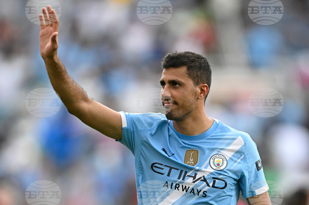 Man City Rodri Soccer