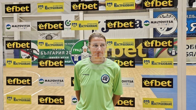 Мачовете с Атлетико Гуардес са безценен опит, играхме за нашата публика, каза треньорката на женския хандбален отбор на Бяла Виктория Жосан 