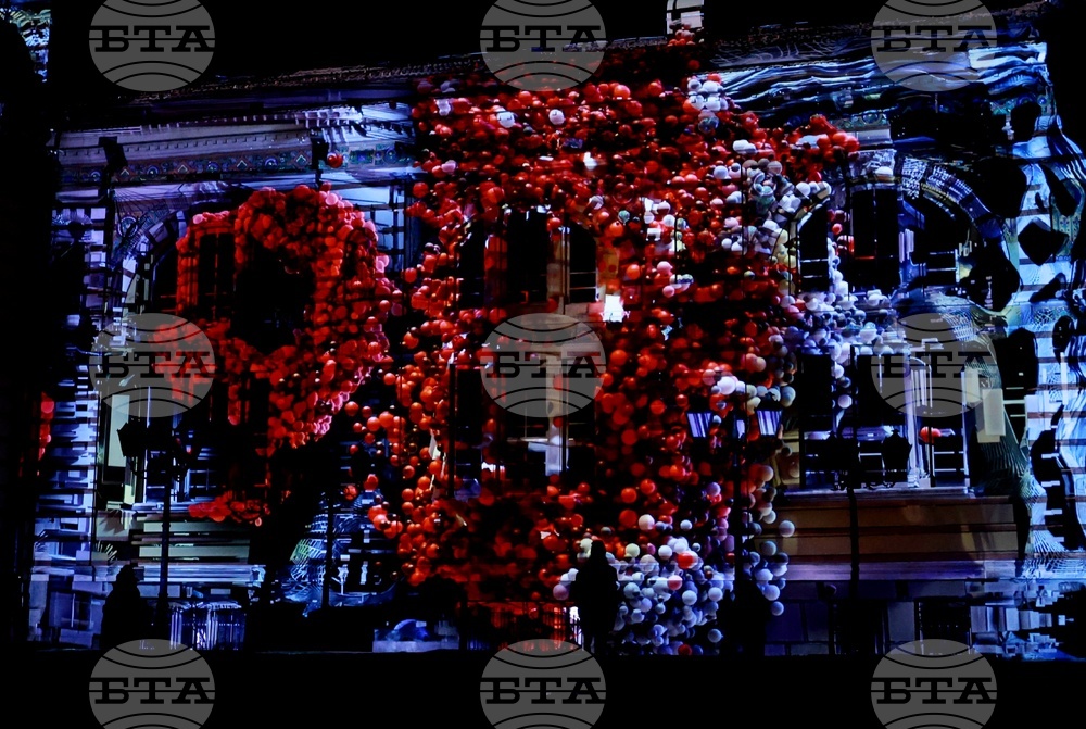 Сметна палата на Република България - 145-годишнина - 3D мапинг