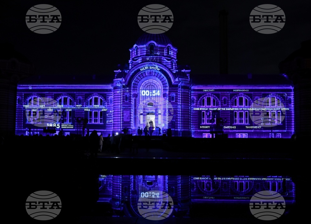 Сметна палата на Република България - 145-годишнина - 3D мапинг