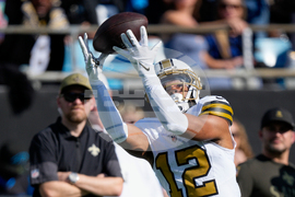 APTOPIX Saints Panthers Football