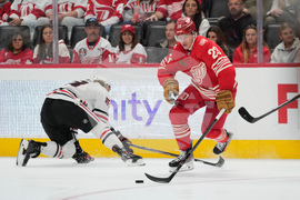 Blackhawks Red Wings Hockey