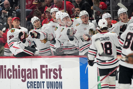 Blackhawks Red Wings Hockey