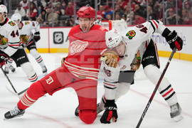 Blackhawks Red Wings Hockey