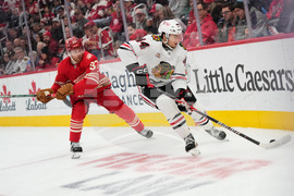 Blackhawks Red Wings Hockey