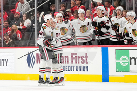 Blackhawks Red Wings Hockey