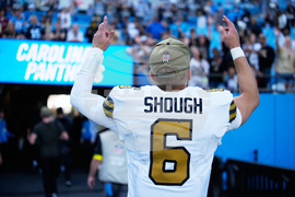 APTOPIX Saints Panthers Football