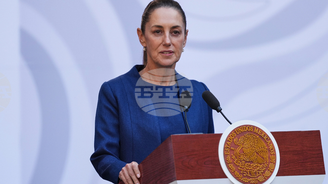 Президентката на Мексико Клаудия Шейнбаум заяви, че е провела "продуктивен и сърдечен" разговор с Тръмп по въпроси, свързани с търговията