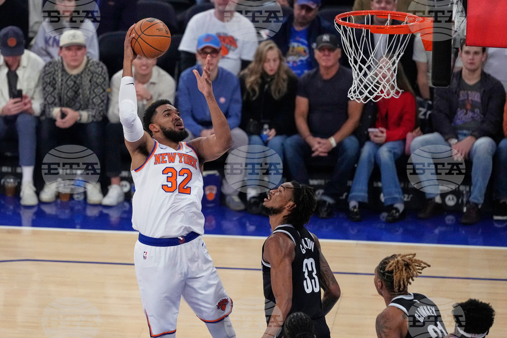 Nets Knicks Basketball