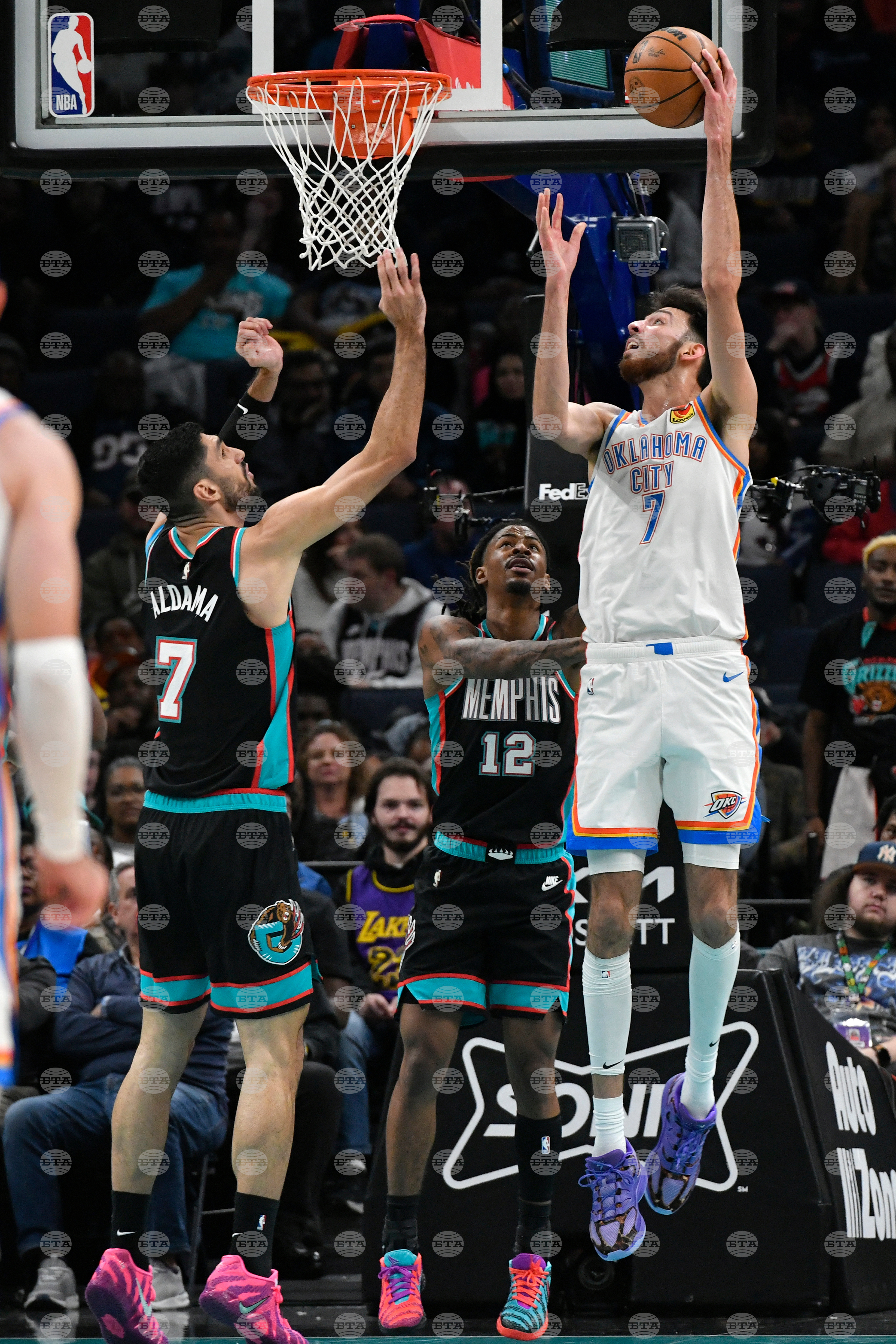 Thunder Grizzlies Basketball