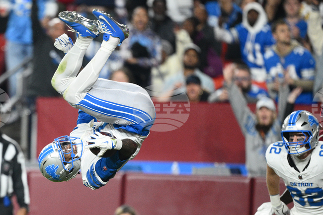 APTOPIX Lions Commanders Football