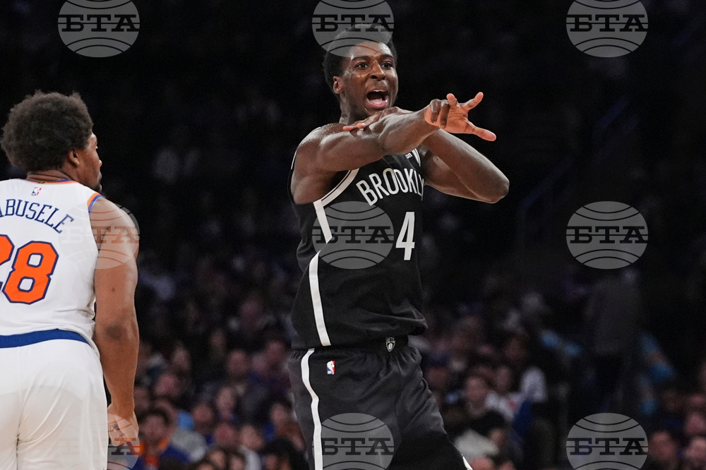 Nets Knicks Basketball