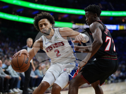 Pistons 76ers Basketball