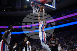 Pistons 76ers Basketball