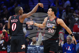 Pistons 76ers Basketball