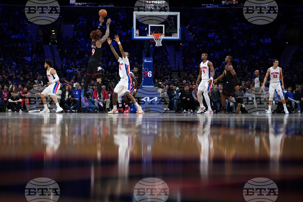 Pistons 76ers Basketball