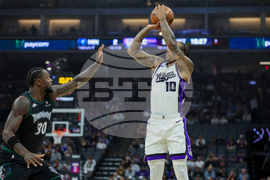 Timberwolves Kings Basketball