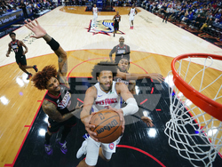 Pistons 76ers Basketball