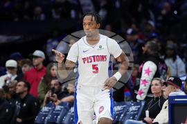 Pistons 76ers Basketball