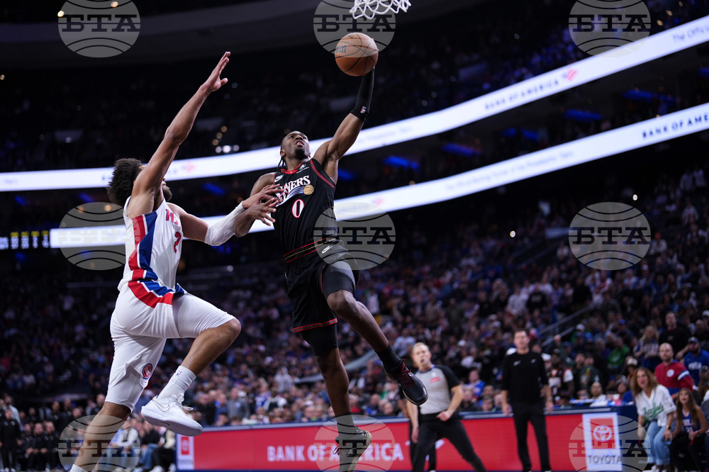 Pistons 76ers Basketball