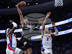 Pistons 76ers Basketball