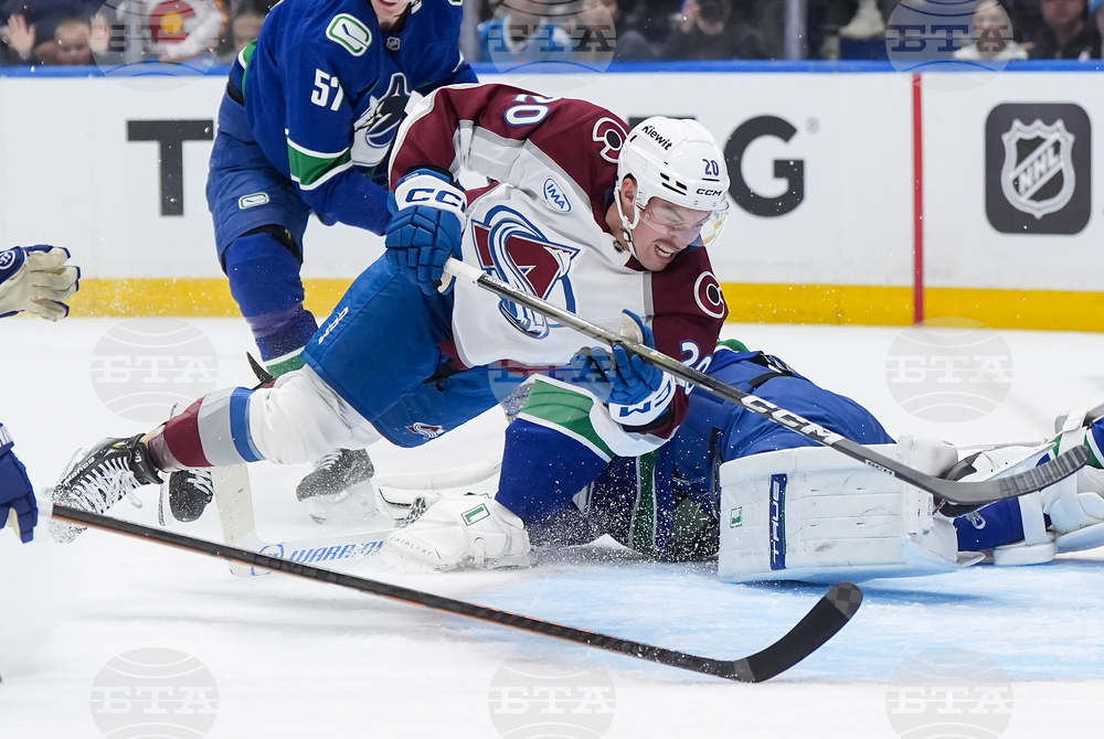 Avalanche Canucks Hockey