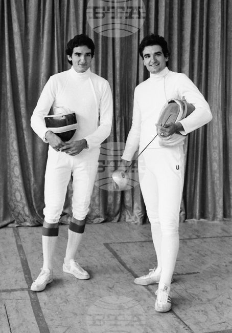 Васил и Христо Етрополски - фехтовка