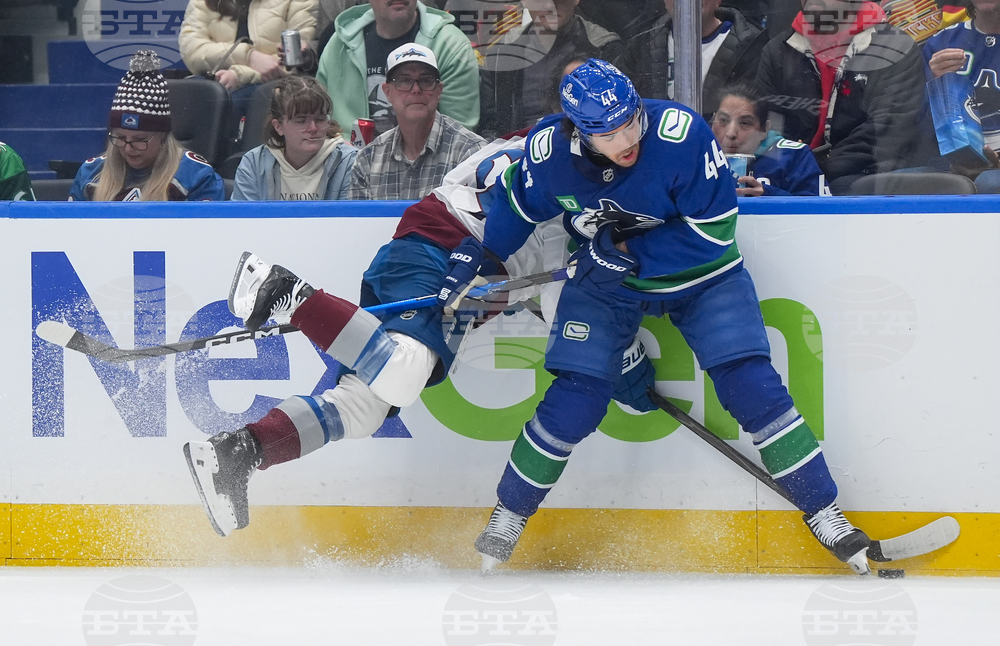 Avalanche Canucks Hockey