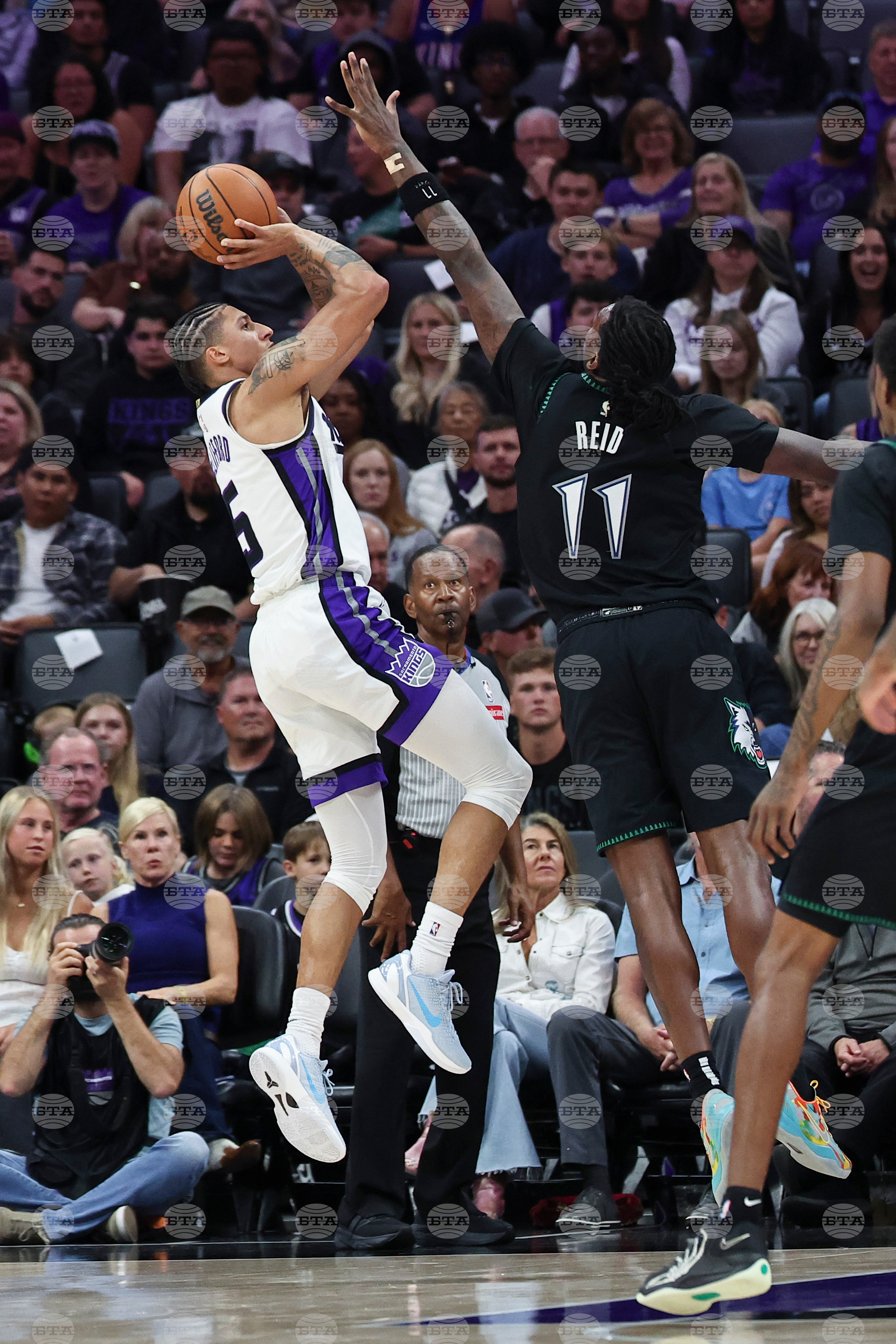 Timberwolves Kings Basketball