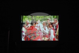 Български фолклорни състави в чужбина - среща