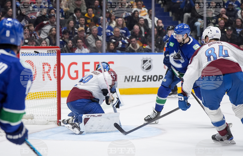 Avalanche Canucks Hockey
