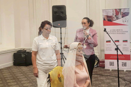 Български фолклорни състави в чужбина - среща