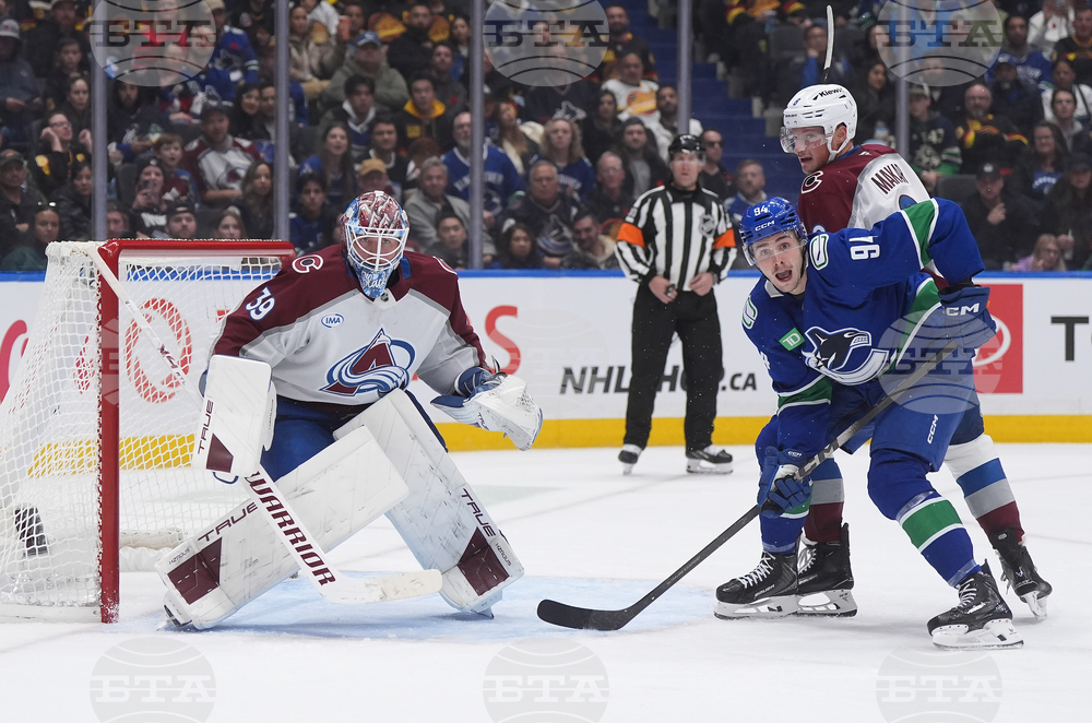 Avalanche Canucks Hockey