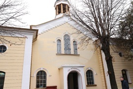 Военна академия - патриарх Даниил - литургия