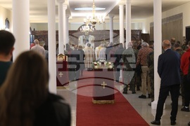 Военна академия - патриарх Даниил - литургия