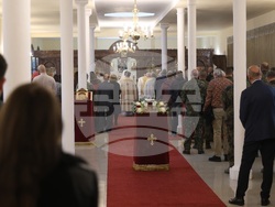 Военна академия - патриарх Даниил - литургия