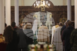 Военна академия - патриарх Даниил - литургия