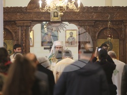 Военна академия - патриарх Даниил - литургия