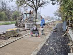 Търговище - ул. Цар Освободител - велоалея