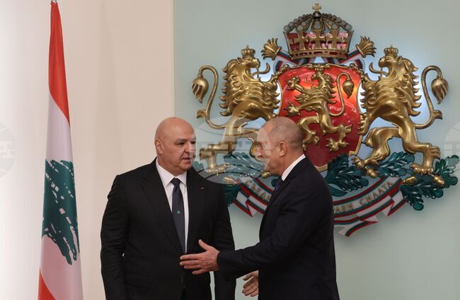 Румен Радев - Жозеф Аун - среща