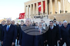 Турция - Анкара - Мавзолей на Ататюрк - Реджеп Ердоган