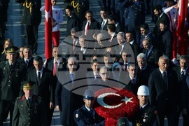 Турция - Анкара - Мавзолей на Ататюрк - Реджеп Ердоган