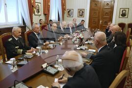 Румен Радев - Жозеф Аун - пленарни разговори