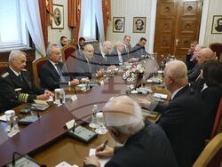 Румен Радев - Жозеф Аун - пленарни разговори