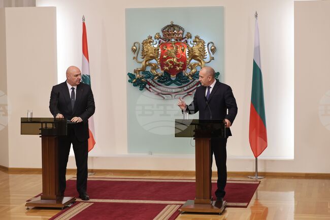 Румен Радев - Жозеф Аун - изявления