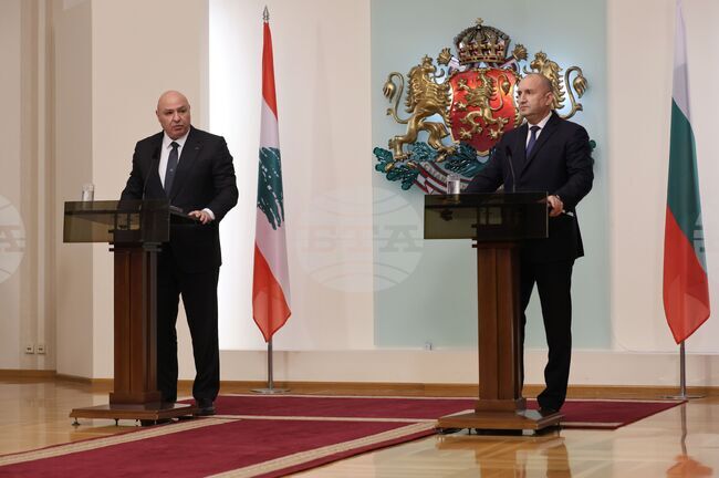Lebanese President Pledges to Deepen Cooperation with Bulgaria During Official Visit