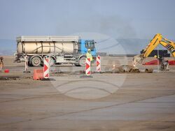 Бургас - летище - ремонт на писта