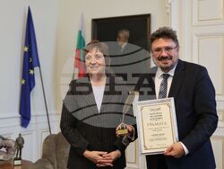 Българска академия на науките - Кирил Вълчев - отличие „За правилна и богата българска реч в журналистиката“