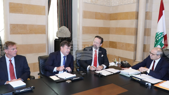 ННА: Ливанският министър проведе среща с американска делегация 